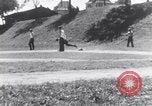 Image of American soldiers playing baseball Heidelberg Germany, 1945, second 38 stock footage video 65675039710