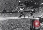 Image of American soldiers playing baseball Heidelberg Germany, 1945, second 40 stock footage video 65675039710