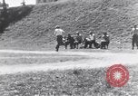 Image of American soldiers playing baseball Heidelberg Germany, 1945, second 42 stock footage video 65675039710