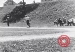 Image of American soldiers playing baseball Heidelberg Germany, 1945, second 43 stock footage video 65675039710