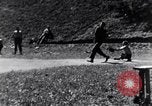 Image of American soldiers playing baseball Heidelberg Germany, 1945, second 48 stock footage video 65675039710
