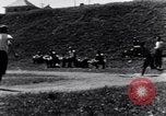 Image of American soldiers playing baseball Heidelberg Germany, 1945, second 51 stock footage video 65675039710