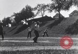 Image of American soldiers playing baseball Heidelberg Germany, 1945, second 55 stock footage video 65675039710
