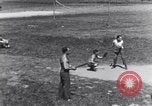 Image of American soldiers playing baseball Heidelberg Germany, 1945, second 61 stock footage video 65675039710