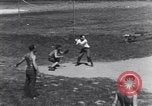Image of American soldiers playing baseball Heidelberg Germany, 1945, second 62 stock footage video 65675039710