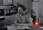 Standbild WMCA radio Operationen New York United States USA, 1951, aus Sekunde 38 historischem Filmmaterial Videoclip 65675039751