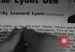 Image of Jimmy Dorsey and Orchestra New York City USA, 1946, second 8 stock footage video 65675039761