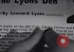 Image of Jimmy Dorsey and Orchestra New York City USA, 1946, second 9 stock footage video 65675039761