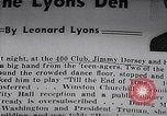 Image of Jimmy Dorsey and Orchestra New York City USA, 1946, second 14 stock footage video 65675039761