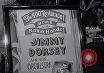 Image of Jimmy Dorsey and Orchestra New York City USA, 1946, second 52 stock footage video 65675039761