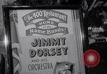 Image of Jimmy Dorsey and Orchestra New York City USA, 1946, second 54 stock footage video 65675039761