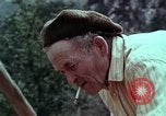 Image of Irish farmers digging potatoes Ireland, 1975, second 58 stock footage video 65675039766