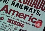 Image of Advertisements in Europe attracting immigrants United States USA, 1910, second 45 stock footage video 65675039767