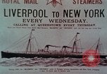 Image of Advertisements in Europe attracting immigrants United States USA, 1910, second 47 stock footage video 65675039767