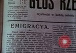 Image of Advertisements in Europe attracting immigrants United States USA, 1910, second 56 stock footage video 65675039767