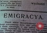 Image of Advertisements in Europe attracting immigrants United States USA, 1910, second 60 stock footage video 65675039767