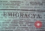 Image of Advertisements in Europe attracting immigrants United States USA, 1910, second 62 stock footage video 65675039767