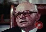 Image of Elderly European immigrants recount difficulties aboard sailing ships to America United States USA, 1975, second 16 stock footage video 65675039770