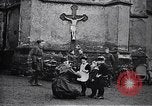 Image of American soldier giving chocolates to children France, 1918, second 14 stock footage video 65675039777