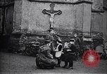 Image of American soldier giving chocolates to children France, 1918, second 15 stock footage video 65675039777