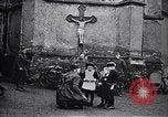 Image of American soldier giving chocolates to children France, 1918, second 30 stock footage video 65675039777