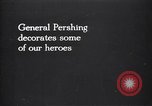 Image of General John J Pershing Europe, 1918, second 1 stock footage video 65675039780