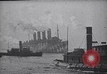 Image of RMS Mauretania troop ship World War 1 New York City USA, 1918, second 11 stock footage video 65675039781
