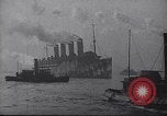 Image of RMS Mauretania troop ship World War 1 New York City USA, 1918, second 17 stock footage video 65675039781
