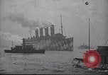 Image of RMS Mauretania troop ship World War 1 New York City USA, 1918, second 19 stock footage video 65675039781