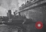 Image of RMS Mauretania troop ship World War 1 New York City USA, 1918, second 33 stock footage video 65675039781