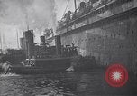 Image of RMS Mauretania troop ship World War 1 New York City USA, 1918, second 34 stock footage video 65675039781