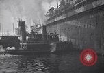 Image of RMS Mauretania troop ship World War 1 New York City USA, 1918, second 40 stock footage video 65675039781