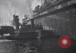 Image of RMS Mauretania troop ship World War 1 New York City USA, 1918, second 41 stock footage video 65675039781