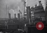Image of RMS Mauretania troop ship World War 1 New York City USA, 1918, second 50 stock footage video 65675039781