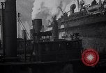 Image of RMS Mauretania troop ship World War 1 New York City USA, 1918, second 61 stock footage video 65675039781