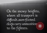 Image of French soldiers Europe, 1918, second 1 stock footage video 65675039782