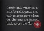 Image of WWI French and American troops dig trenches Marne France, 1918, second 12 stock footage video 65675039783