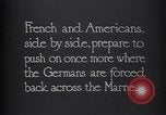 Image of WWI French and American troops dig trenches Marne France, 1918, second 15 stock footage video 65675039783