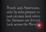 Image of WWI French and American troops dig trenches Marne France, 1918, second 16 stock footage video 65675039783