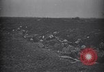 Image of WWI French and American troops dig trenches Marne France, 1918, second 29 stock footage video 65675039783