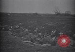 Image of WWI French and American troops dig trenches Marne France, 1918, second 33 stock footage video 65675039783