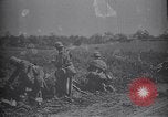 Image of WWI French and American troops dig trenches Marne France, 1918, second 44 stock footage video 65675039783
