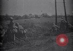 Image of WWI French and American troops dig trenches Marne France, 1918, second 49 stock footage video 65675039783