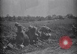 Image of WWI French and American troops dig trenches Marne France, 1918, second 55 stock footage video 65675039783