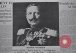Image of Kaiser Wilhelm  in Holland Holland Netherlands, 1918, second 6 stock footage video 65675039784