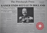 Image of Kaiser Wilhelm  in Holland Holland Netherlands, 1918, second 9 stock footage video 65675039784
