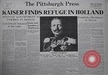 Image of Kaiser Wilhelm  in Holland Holland Netherlands, 1918, second 10 stock footage video 65675039784