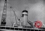 Image of ocean liner Bremen Bremen Germany, 1937, second 62 stock footage video 65675039787