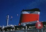 Image of SS United States Virginia United States USA, 1954, second 23 stock footage video 65675039795