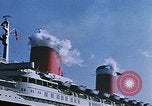 Image of SS United States Virginia United States USA, 1954, second 59 stock footage video 65675039795